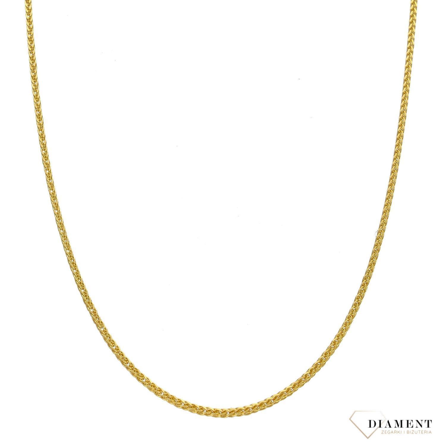 Złoty łańcuszek 585 Lisi ogon 1,5 mm S2Ł000000-471 585 1,5mm ✅ Złoty łańcuszek o splocie lisi ogon wykonany z wysokiej jakości złota próby 585 ✅.jpg